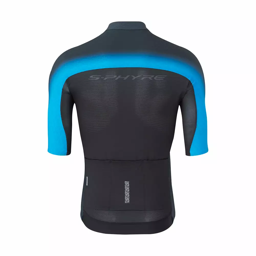 Shimano S-Phyre Flash SS Jersey - Black/Blue 2 Shimano S-Phyre Flash SS Jersey - Black/Blue - Billede 2