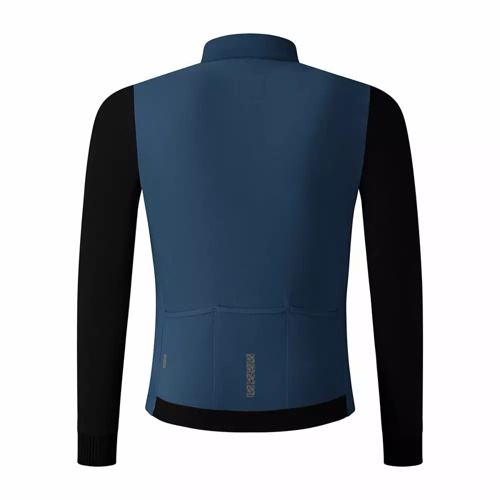 Shimano S-Phyre Thermal LS Jersey - Navy 2 Shimano S-Phyre Thermal LS Jersey - Navy - Billede 2