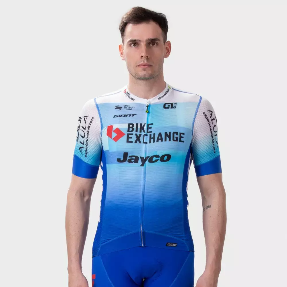 ALE Alé PR-S Short Sleeve Jersey - BikeExchange-Jayco 4 ALE Alé PR-S Short Sleeve Jersey - BikeExchange-Jayco - Billede 4
