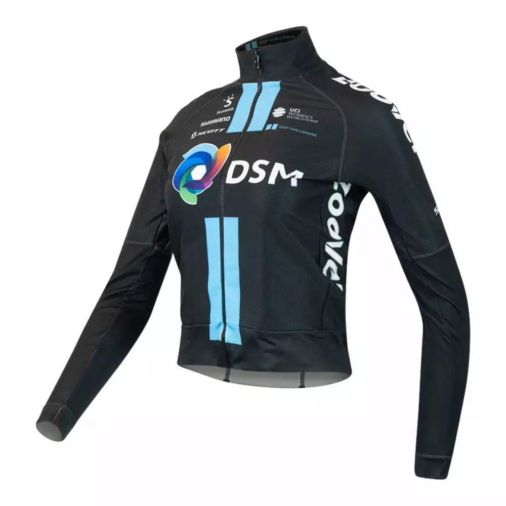 Bioracer Epic Combi Long Sleeve Jacket Women - Team DSM 2 Bioracer Epic Combi Long Sleeve Jacket Women - Team DSM - Billede 2