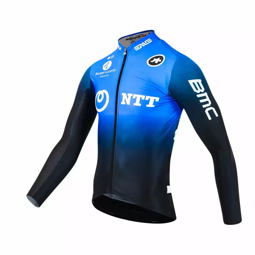 Assos Long Sleeve CG.Jacket_evo8 - Team NTT 2 Assos Long Sleeve CG.Jacket_evo8 - Team NTT - Billede 2