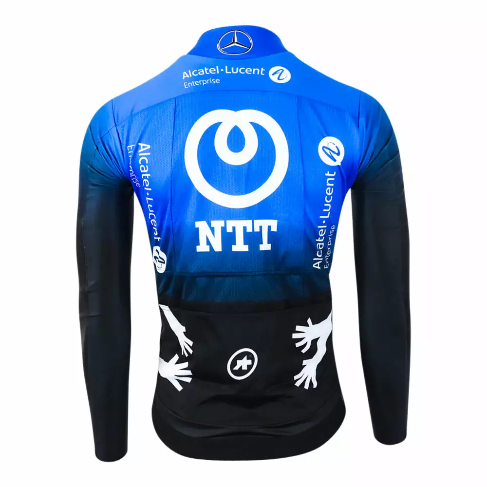 Assos Long Sleeve CG.Jacket_evo8 - Team NTT 3 Assos Long Sleeve CG.Jacket_evo8 - Team NTT - Billede 3