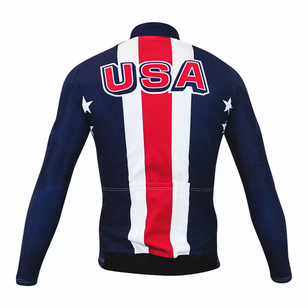 Assos Long Sleeve Thermal Jersey - USA Cycling 3 Assos Long Sleeve Thermal Jersey - USA Cycling - Billede 3