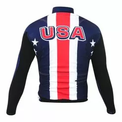 Assos Airjack Thermal Jacket - USA Cycling -Korte cykeltrøjer Salg IMG 1097