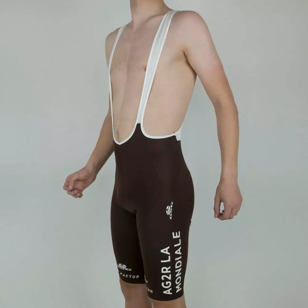 GSG BIB Shorts "Racer Soft" - AG2R La Mondiale 2 GSG BIB Shorts "Racer Soft" - AG2R La Mondiale - Billede 2