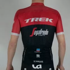 Sportful Bodyfit Race Jersey - Red - Trek Segafredo -Korte cykeltrøjer Salg P1040424