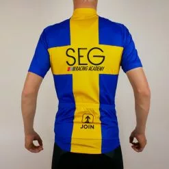 Vermarc Short Sleeve Jersey - Podium - SEG Racing Academy - Swedish Champion -Korte cykeltrøjer Salg P1040486