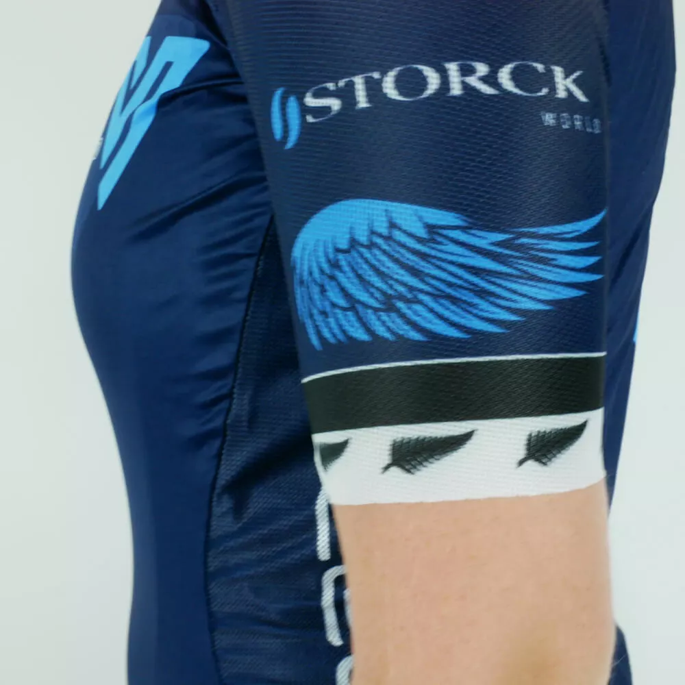 Sportful SS Jersey Bodyfit Women - New Zealand Champion Stripes - Team Virtu Women 2 Sportful SS Jersey Bodyfit Women - New Zealand Champion Stripes - Team Virtu Women - Billede 2