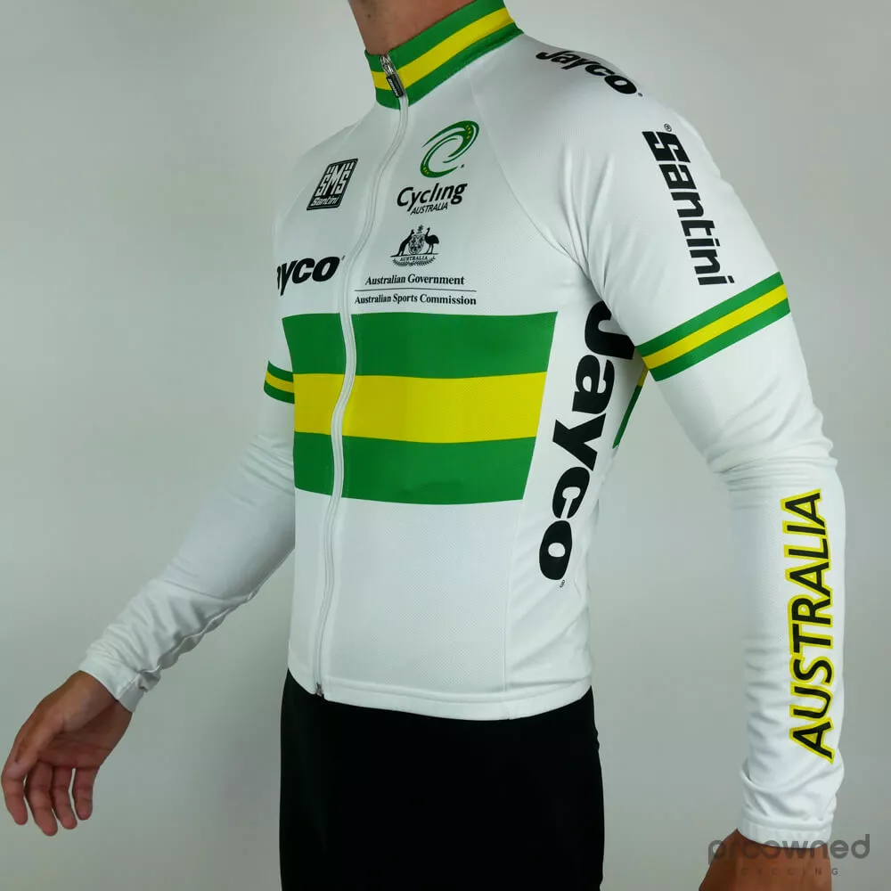 Santini Long Sleeve Jersey - Australian National Team 2 Santini Long Sleeve Jersey - Australian National Team - Billede 2