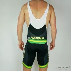 Santini BIB Shorts - Intech Gel - Australian National Team 7 Santini BIB Shorts - Intech Gel - Australian National Team -Korte cykeltrøjer Salg P1100018
