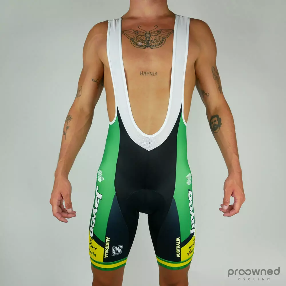 Santini BIB Shorts - Intech Gel - Australian National Team 1 Santini BIB Shorts - Intech Gel - Australian National Team