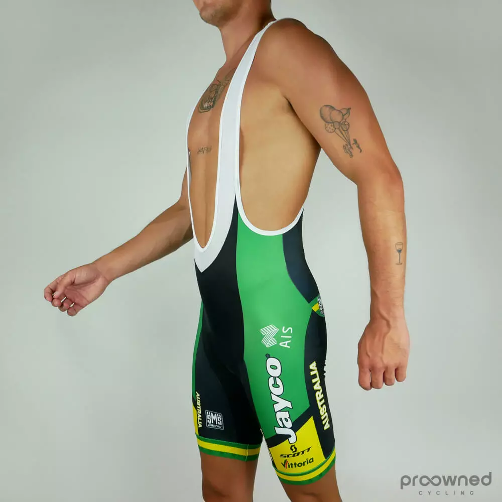 Santini BIB Shorts - Intech Gel - Australian National Team 3 Santini BIB Shorts - Intech Gel - Australian National Team - Billede 3