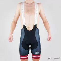 Jinga Bib Shorts - Latvia Champion - Israel Cycling Academy