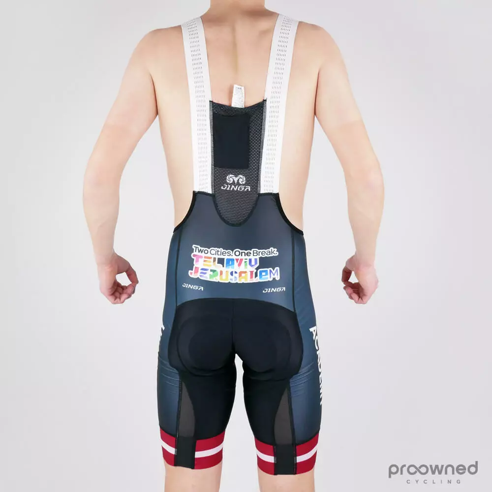 Jinga Bib Shorts - Latvia Champion - Israel Cycling Academy 3 Jinga Bib Shorts - Latvia Champion - Israel Cycling Academy - Billede 3