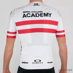 Jinga Short Sleeve Aero Jersey - Austrian Champion - Israel Cycling Academy -Korte cykeltrøjer Salg P1250017