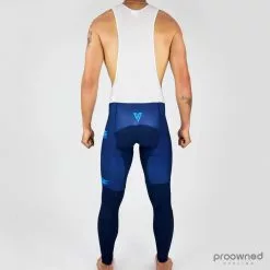 Navyblue Sportful Winter Giro - Bib Tights -Korte cykeltrøjer Salg P1280837