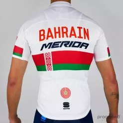Sportful Bodyfit Race Jersey - Belarus Champion - Bahrain Merida -Korte cykeltrøjer Salg P1280905