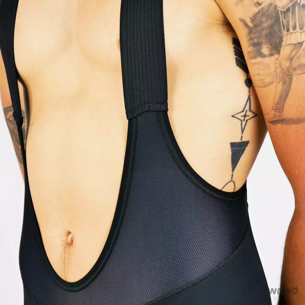 Ftech 'X-Over' Premium Summer Bibs W/ Nice Men Chamois In Neutral Design 5 Ftech 'X-Over' Premium Summer Bibs W/ Nice Men Chamois In Neutral Design - Billede 5