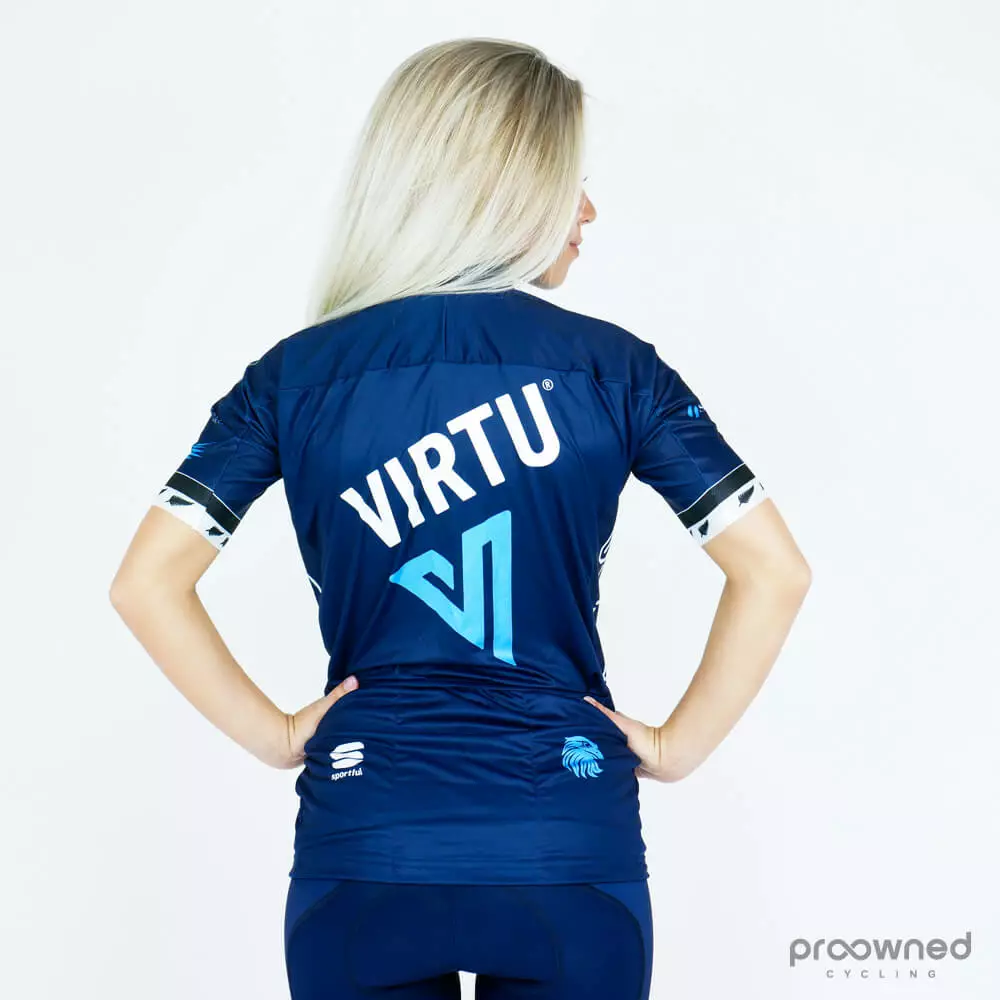 Sportful SS Jersey Bodyfit Women - New Zealand Champion Stripes - Team Virtu Women 4 Sportful SS Jersey Bodyfit Women - New Zealand Champion Stripes - Team Virtu Women - Billede 4