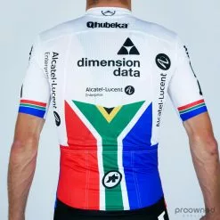 Assos CG SS Jersey - South African Champion - Dimension Data -Korte cykeltrøjer Salg P1350180