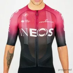 Castelli Climber's 3.0 Short Sleeve Jersey - Team Ineos