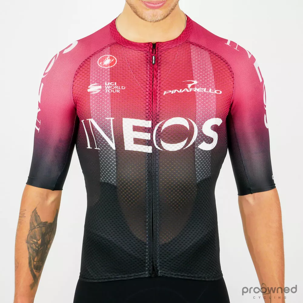 Castelli Climber's 3.0 Short Sleeve Jersey - Team Ineos 1 Castelli Climber's 3.0 Short Sleeve Jersey - Team Ineos