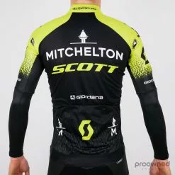 Giordana FR-C Pro Thermal LS Jersey- Mitchelton-Scott -Korte cykeltrøjer Salg P1550238