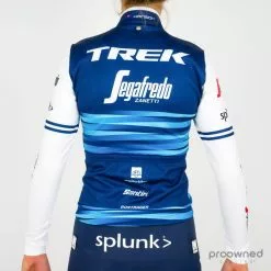 Santini Long Sleeve Thermal Jersey - Hanson - Trek-Segafredo Women 5 Santini Long Sleeve Thermal Jersey - Hanson - Trek-Segafredo Women -Korte cykeltrøjer Salg P1560269