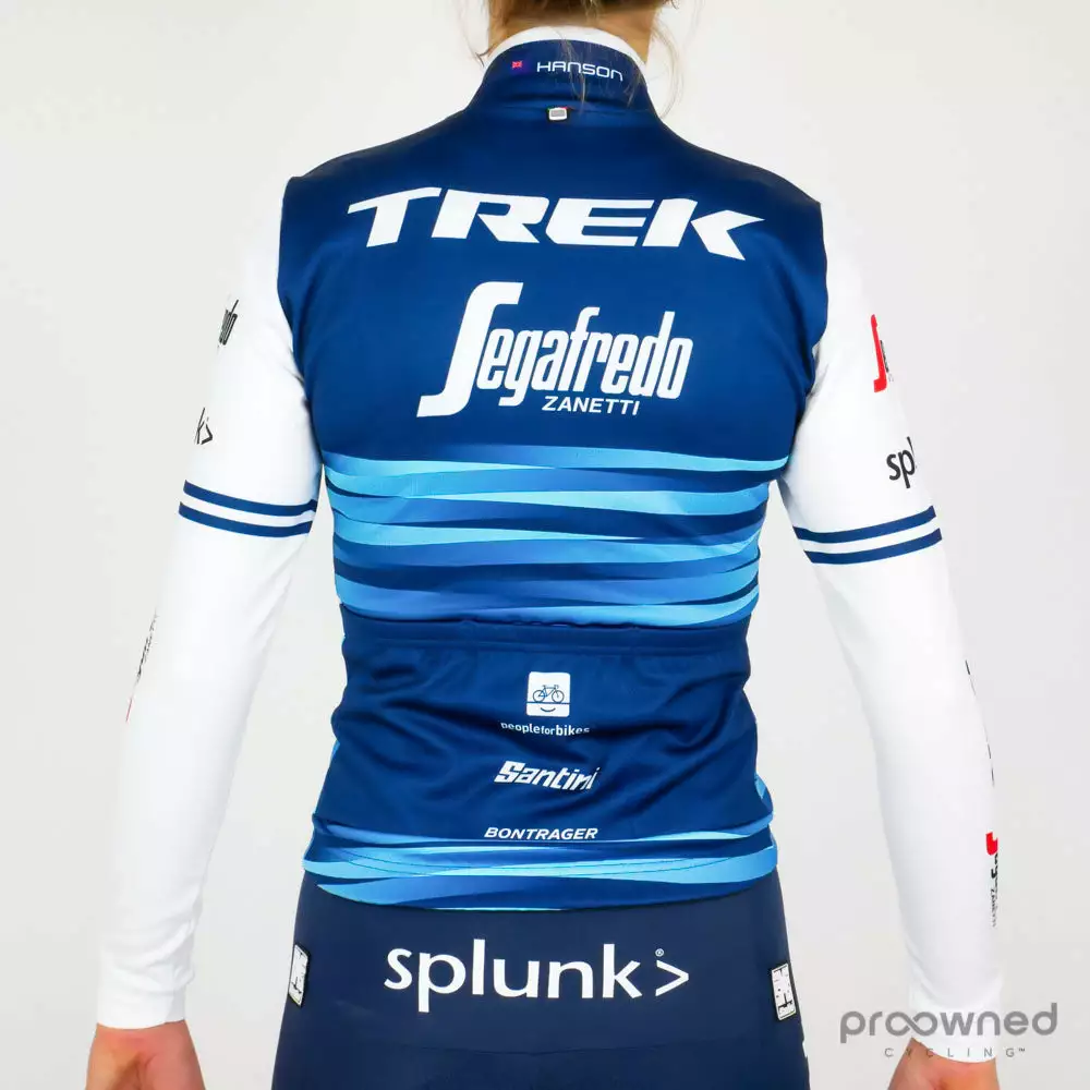 Santini Long Sleeve Thermal Jersey - Hanson - Trek-Segafredo Women 3 Santini Long Sleeve Thermal Jersey - Hanson - Trek-Segafredo Women - Billede 3