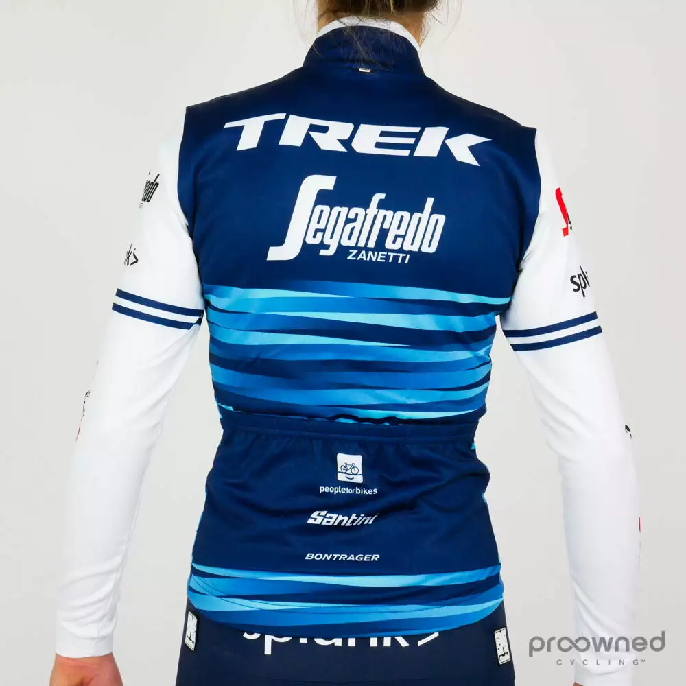 Santini Long Sleeve Thermal Jersey - Trek-Segafredo Women 3 Santini Long Sleeve Thermal Jersey - Trek-Segafredo Women - Billede 3