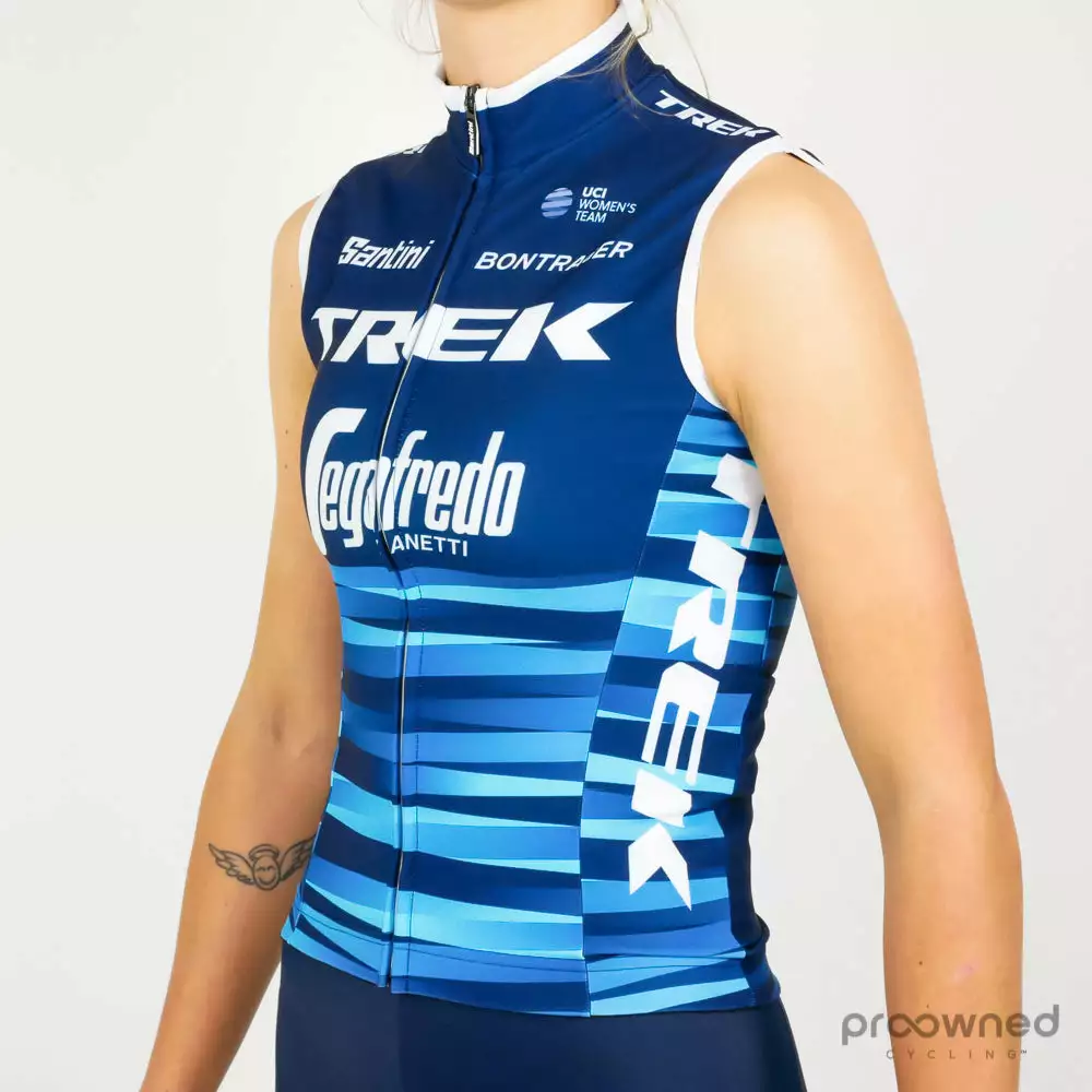 Santini Thermal Vest - Trek-Segafredo Women 2 Santini Thermal Vest - Trek-Segafredo Women - Billede 2