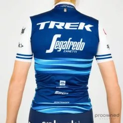 Santini Race Jersey - Trek-Segafredo Women 5 Santini Race Jersey - Trek-Segafredo Women -Korte cykeltrøjer Salg P1560310