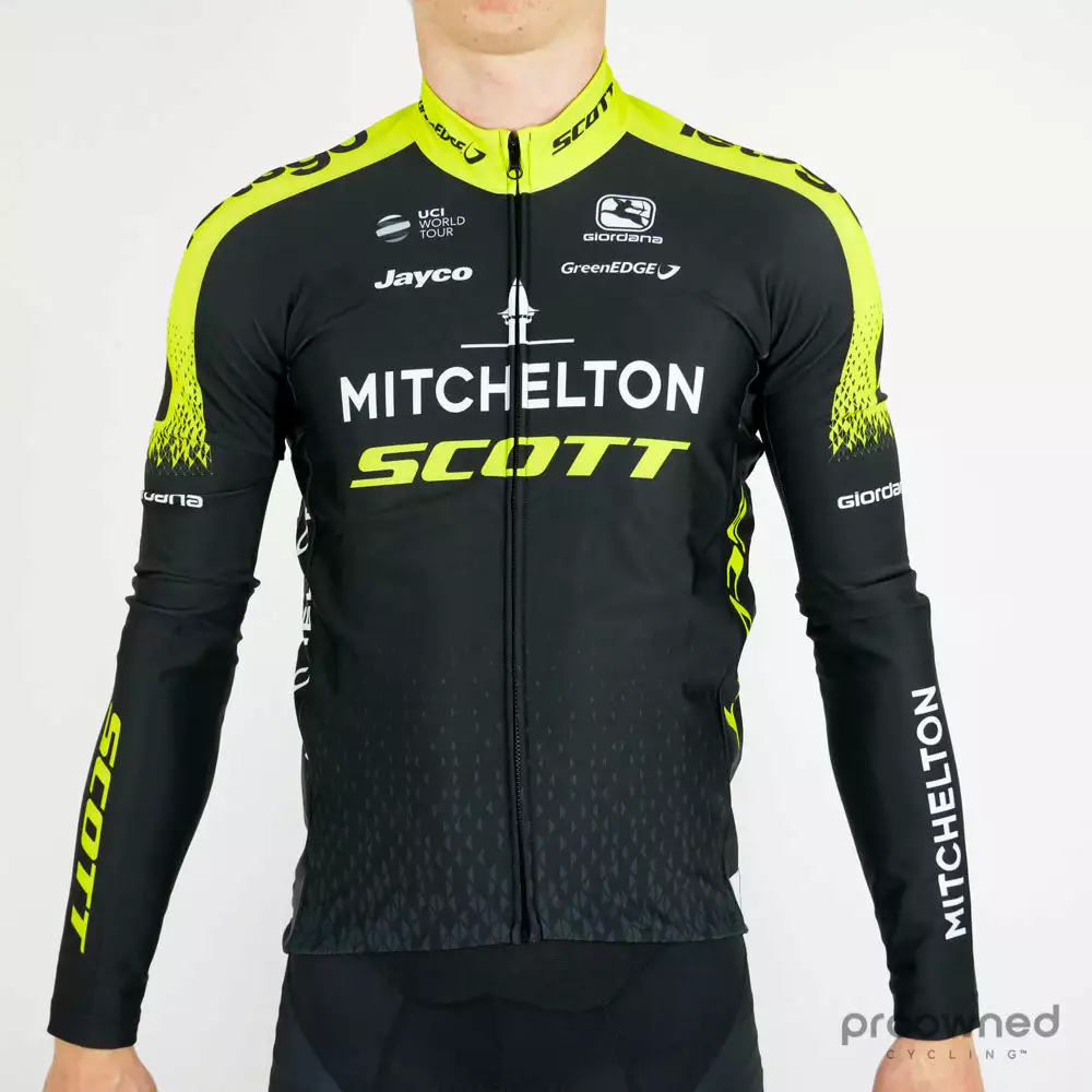 Giordana G-Shield LS Thermal Jersey - Chris Juul-Jensen - Mitchelton-Scott 1 Giordana G-Shield LS Thermal Jersey - Chris Juul-Jensen - Mitchelton-Scott