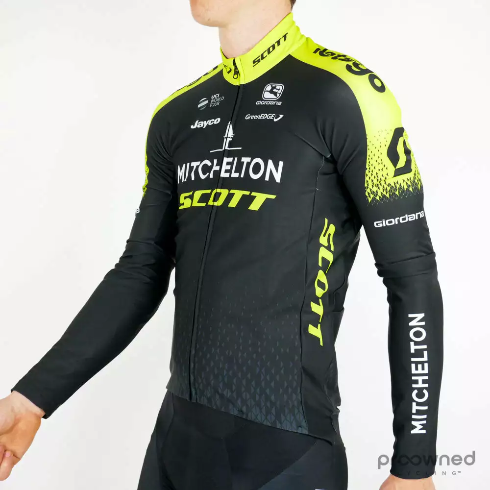 Giordana G-Shield LS Thermal Jersey - Chris Juul-Jensen - Mitchelton-Scott 2 Giordana G-Shield LS Thermal Jersey - Chris Juul-Jensen - Mitchelton-Scott - Billede 2