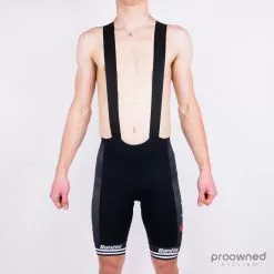 Santini Plume Summer BIB Shorts - Trek-Segafredo