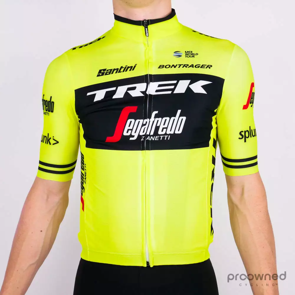 Santini Training Jersey - Yellow - Trek-Segafredo 1 Santini Training Jersey - Yellow - Trek-Segafredo