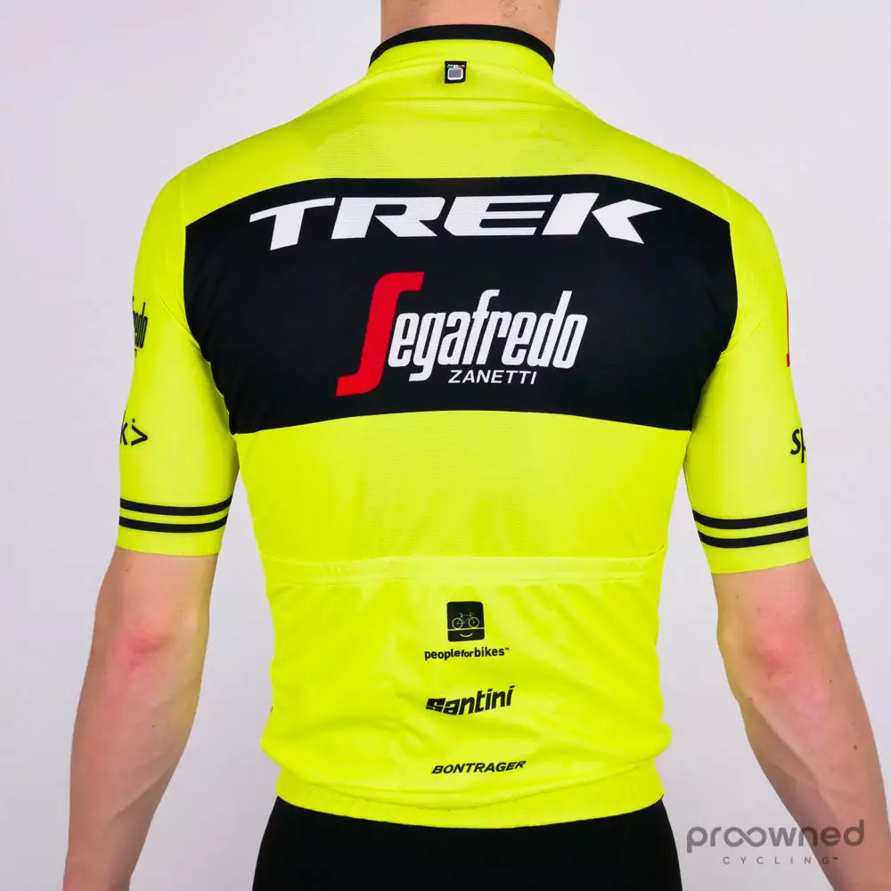 Santini Training Jersey - Yellow - Trek-Segafredo 3 Santini Training Jersey - Yellow - Trek-Segafredo - Billede 3