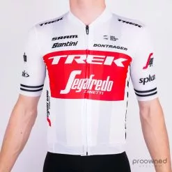 Santini Race Jersey - White - Trek-Segafredo