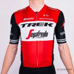 Santini Race Jersey - Red - Trek-Segafredo