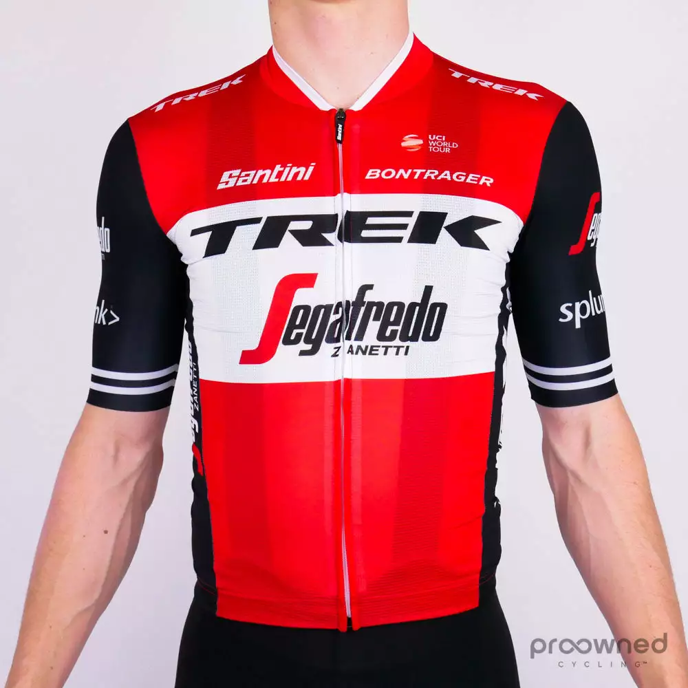 Santini Race Jersey - Red - Trek-Segafredo 1 Santini Race Jersey - Red - Trek-Segafredo