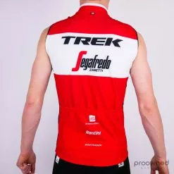 Santini Thermal Vest - Red - Trek-Segafredo -Korte cykeltrøjer Salg P1590687