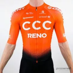 Etxeondo Short Sleeve Aero Jersey - Team CCC