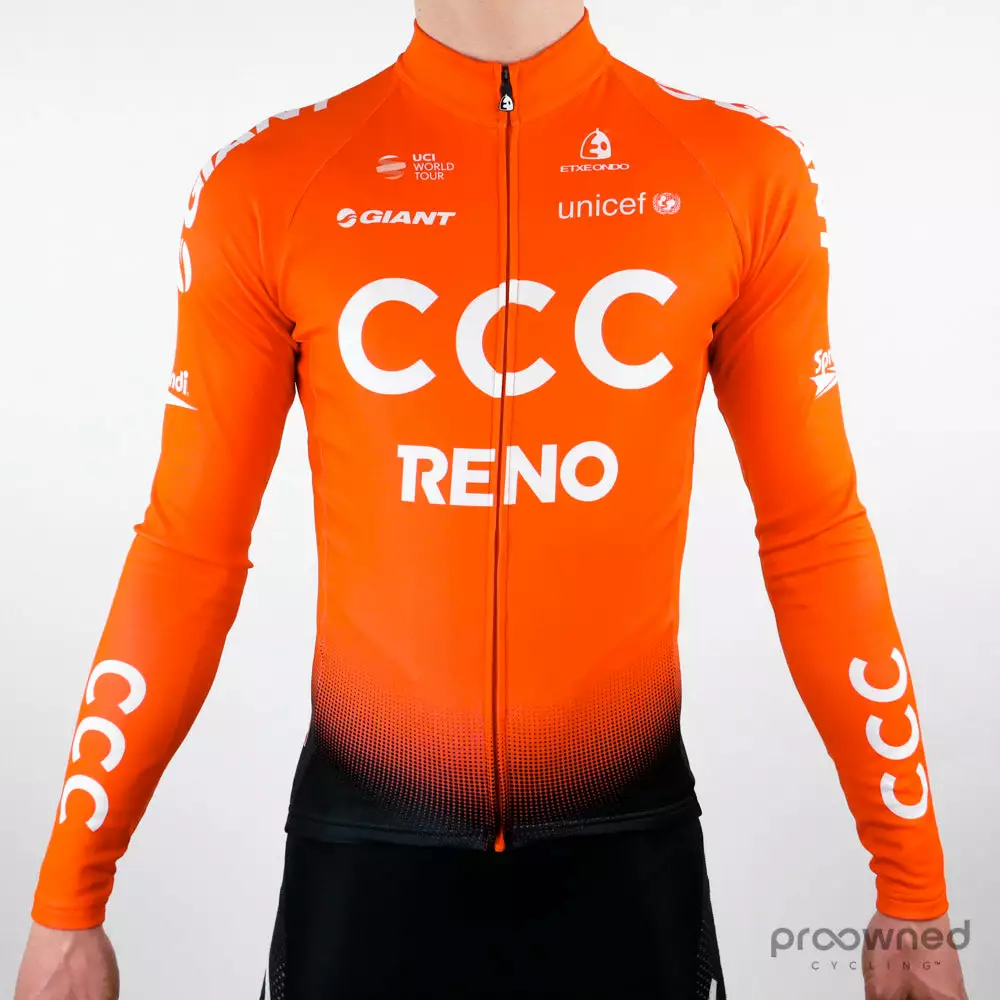Etxeondo Long Sleeve Thermo Jersey - Team CCC 1 Etxeondo Long Sleeve Thermo Jersey - Team CCC