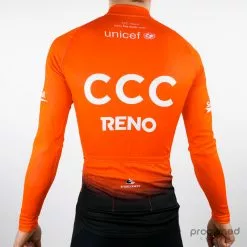Etxeondo Long Sleeve Thermo Jersey - Team CCC 6 Etxeondo Long Sleeve Thermo Jersey - Team CCC -Korte cykeltrøjer Salg P1690729