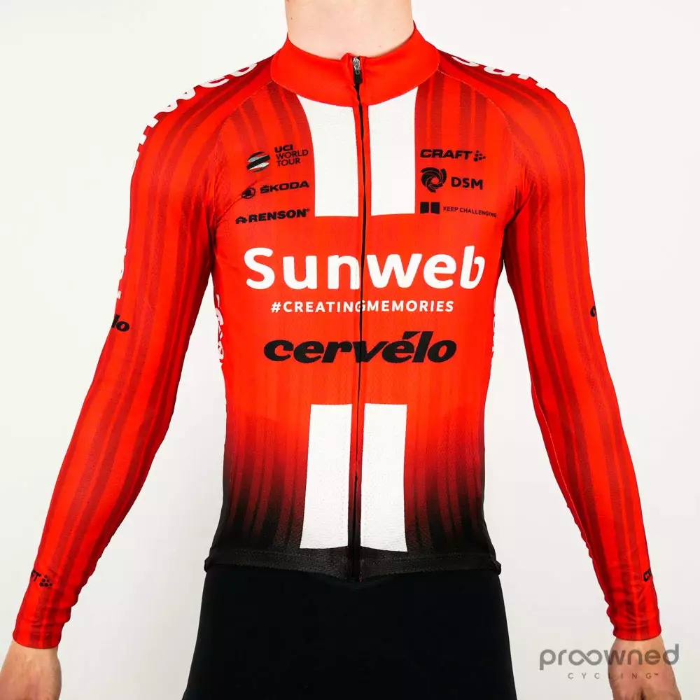 Craft EBC Long Sleeve Light Jersey - Michael Storer - Team Sunweb 1 Craft EBC Long Sleeve Light Jersey - Michael Storer - Team Sunweb
