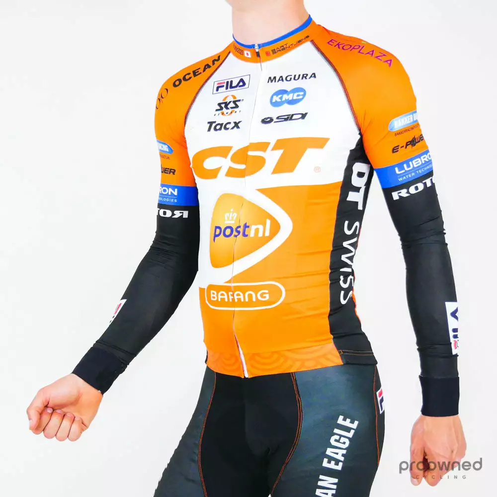 Sportconfex Long Sleeve Summer Jersey - Team CST PostNL Bafang MTB 2 Sportconfex Long Sleeve Summer Jersey - Team CST PostNL Bafang MTB - Billede 2
