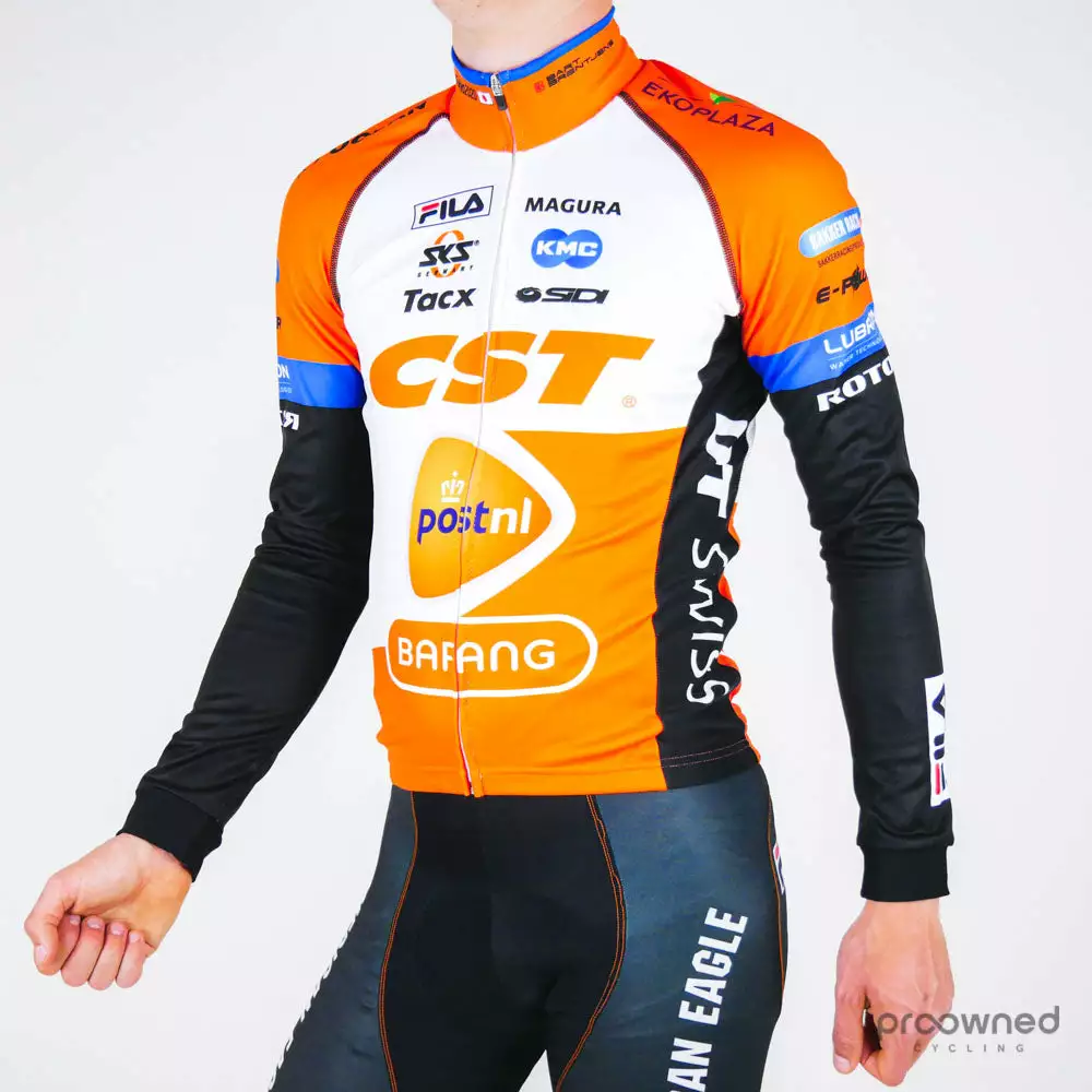Sportconfex Long Sleeve Jersey - Team CST PostNL Bafang MTB 2 Sportconfex Long Sleeve Jersey - Team CST PostNL Bafang MTB - Billede 2