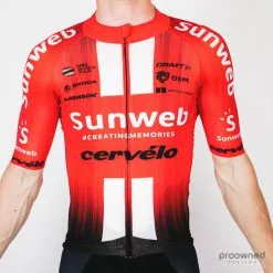 Craft SS Aero Jersey - C. Pedersen - Team Sunweb