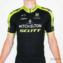 Giordana Vero Short Sleeve Jersey - Mitchelton-Scott