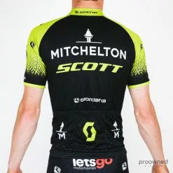 Giordana Vero Short Sleeve Jersey - Mitchelton-Scott -Korte cykeltrøjer Salg P1780365